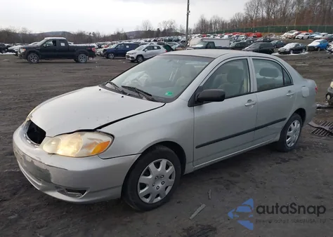 2004 Toyota Corolla Ce from USA, damaged, VIN 1NXBR32E74Z249818